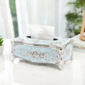 앤틱 화장지 케이스 사각 귀여운 포슬린 세라믹 두루마리 감성 갑티슈커버 냅킨 페 티슈