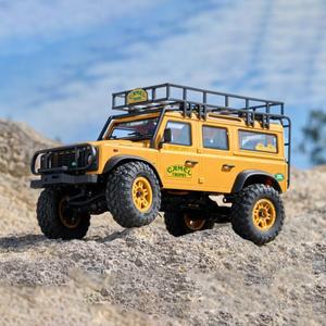FMS FCX24M RC 크롤러 랜드로버 디펜더 카멜 트로피 1/24 스케일 4WD 원격 조종 트럭 야외 취미 장난감 모