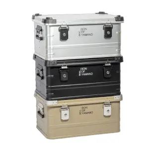 밀리터리 카키색 수납박스 수납함 캠핑 알루미늄합금