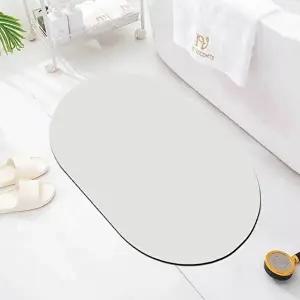 빨아쓰는 소프트 규조토 발매트 아이보리 구조토 (KYR-WFHOV2B)