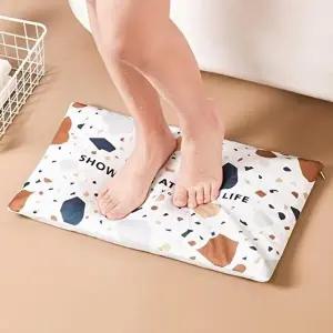 폭신 규조토 발매트 파우더형 다용도 주방 욕실 발판 (KYR-W71A721)