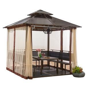 조립식 파고라 스 루프탑 쉼터 팔각정 어닝 2 6x2 6m 평상 공원 파빌리온