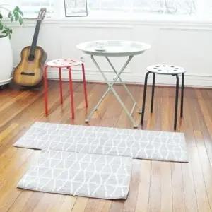 북유럽 순면 거실 욕실 면발 바닥 깔개 매트 발매트 (KYR-W5D1136)