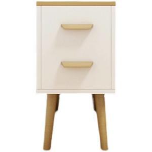 틈새수납장 2단 서랍장 원목 유럽식 20x40x50cm 탁자 우드 믹스