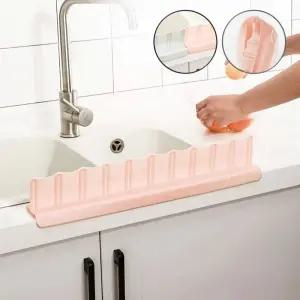 TPR 넉넉 싱크대물막이 씽크 가림막 물튀김방지 커버 Lef1+4lmY