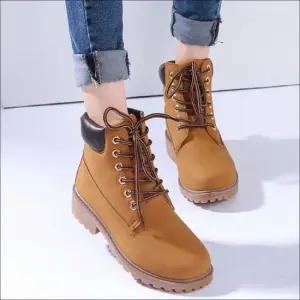 남자겨울워커 워커 방한 기모 앵클부츠 남녀공용 안감 겨울 베이직