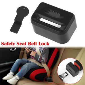 자동차 안전벨트 잠금 클립 어린이 안전 버클 보호기 사용하기 쉬운 여행용 가드 사고 방지 장치