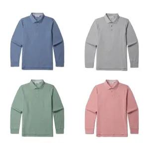 [롯데백화점]올젠 베이직 긴팔 피케 티셔츠 ZOG1TT1301