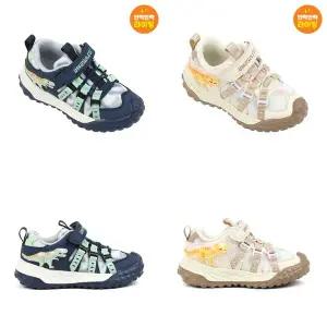 [다이노솔즈](대구신세계) DINOSOLES 26년 S/S 신상 LED 티라노 헌터 키즈 DNYCG1TSTH11 공룡 운동화