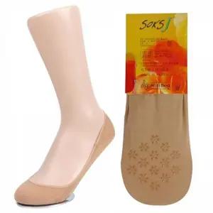 여자 미끄럼방지 페이크삭스 데일리 기본 삭스 커피색