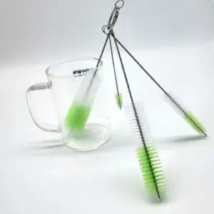 물병세척솔 다용도 세척솔 4종세트/병닦는/물통솔/수세미/보온병/설거지/보냉병/텀블러/세척/병솔/젖병솔