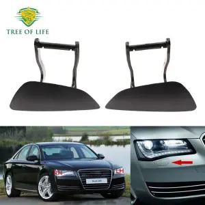 아우디 A8S8 A8L D4 4H 2011-2014 앞 범퍼 헤드라이트 와셔 커버 캡 4H 0955270 0955269 4H0 955 270 40800