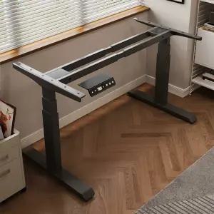 모션데스크 프레임 리프팅 테이블 다리 상판권장) 0m 전동 K0 블랙(08 듀얼모