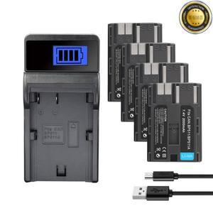 캐논 EOS 300D 50D D60 G6 BP511 FV40 카메라 배터리 충전기용 2000mAh