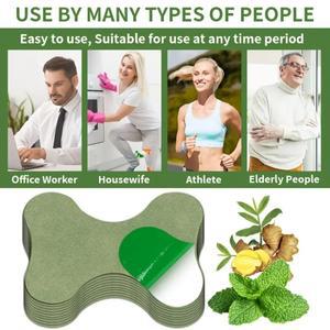 12/36/72PCS 요추 패치 허리 자가 발열 러닝 피트니스 운동용