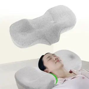 기능성 메모리 폼 베개 인체공학 수면용 고밀도 경추 메모리 폼 베개 성인용 목지지베개 받침