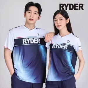 라이더 2026R-7 남성 여성 배드민턴 티셔츠 반팔