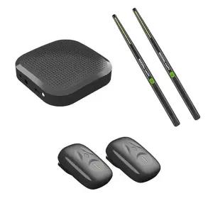 전자 가상 에어 스틱 휴대용 페달 현실 드럼