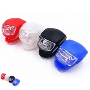 실리콘 자전거 킥보드 LED 방수 안전 전조등 RD-10298 자전거후미등