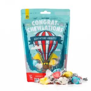 태피샵 축하-츄얼레이션 소금물 태피 고메 부드러운 쫄깃한 캔디 벌크 스위트 스낵 신선한 선물 및 텐 프리