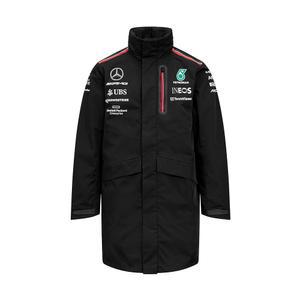 MERCEDES AMG PETRONAS FORMULA 블랙 2023 재킷 ONE XXL 남성용 레인 사이즈