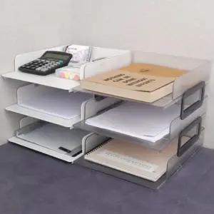 온더벨라 3단 오픈형 서류트레이 화일정리함