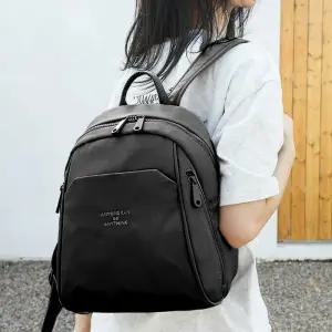[신상오픈런]여성 캐주얼 무지 백팩 지퍼포켓 분리형 수납 (41316333)