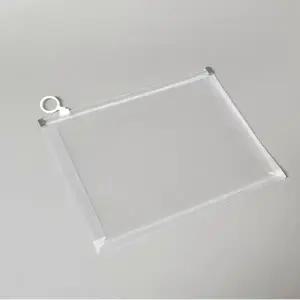 [룽스]지퍼 파일 포켓파우치 투명 포켓 파우치 A5