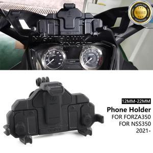 신제품 12MM 스탠드 혼다 NSS350 FORZA350 125 오토바이 액세서리 폰 홀더 GPS 내비게이션 브래킷