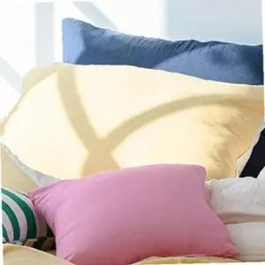 JMds 수플레 소프트마이크로 워싱 베개커버 50x70cm (머스타드) (베개솜 별매)