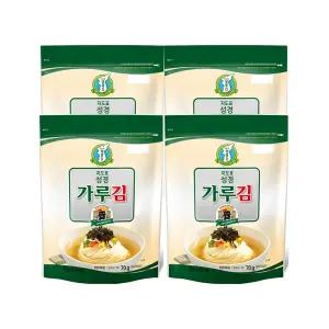 [지도표성경김 본사] 가루김 70g x 4봉