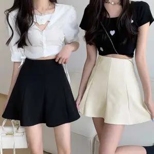 [베스트TOP100] 하객 룩 결혼식 패션 속바지 큐롯 미니 스커트 플레어