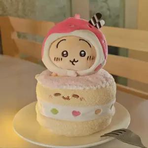치이카와 케이크 인형 피규어 우사기 하치와레 푸딩 생일