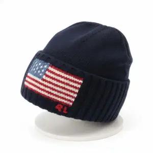 [폴로 랄프 로렌]POLO RALPHLAUREN 25FW 플래그 인타르시아 울 블렌드 비니 449P02044001 891642