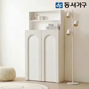 [동서가구]소담 템바보드 수납장 3단 800+800 상부장 DF645913