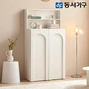 [동서가구]소담 수납장 3단 800+800 상부장 DF645904