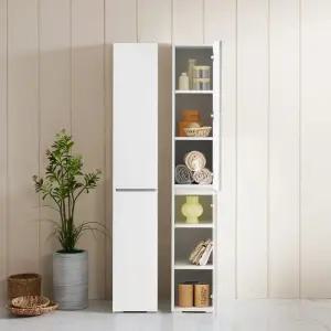 아든 1800 광폭 주방 300 틈새 도어형 수납장 NDD182