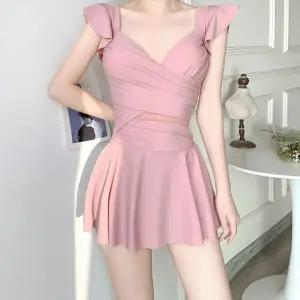 [신세계라이브쇼핑][옷자락] 여자 여름 바캉스 스판 체형커버 프릴 모노키니 수영복