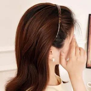 패션 남자헤어밴드 남자머리띠 얇은 헤어 여자 호피 예쁜 밴드