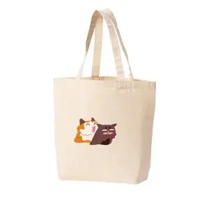 에코백 토트백 고양이커플 나만 좋아해 Cat couple 으아악 그림