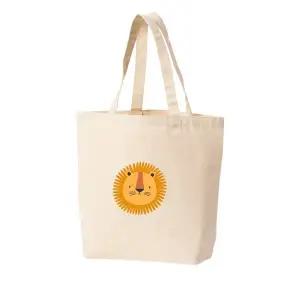 에코백 토트백 사자얼굴 태양신 사자 자리 레오 레귤루스 그림