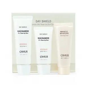 [오휘] 데이쉴드 나이아신아마이드 5% 톤업 선 1.5종 세트