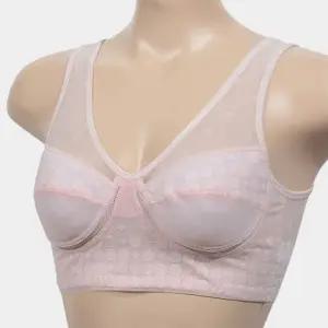 가벼운 도트 망사 풀컵 노와이어 노몰드 B컵 브라 Lgl1+5igE