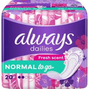 올웨이즈 팬티라이너 노말 프레쉬향 20st