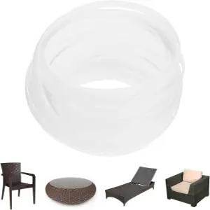 MMETRXITY 1팩 위커 수리 키트 8mm x 33피트/10m 플라스틱 플랫 라탄 교체 용품 파티오 가구 수리/바스켓