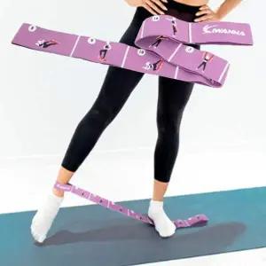 [콩심팥심]아이워너 동작 가이드 라텍스 밴드 3단계 비올라 1P 스트레칭 저항