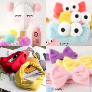 [에이치플러스몰]ksr 반다나 헤어밴드 37종 모음전 / 머리띠 패턴밴드 터번 극세사