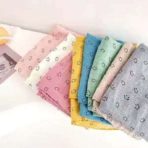 [콩심팥심]스마일 손수건 스카프 반다나 머리띠 헤드밴드 헤어밴드