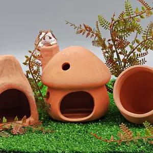 파충류 수조 수족관 어항 은신처 사육장 장식 동굴