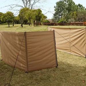 [골드스마일]화로대사이드월 텐트 타프 다양한설치 분리가능 캠핑가림막